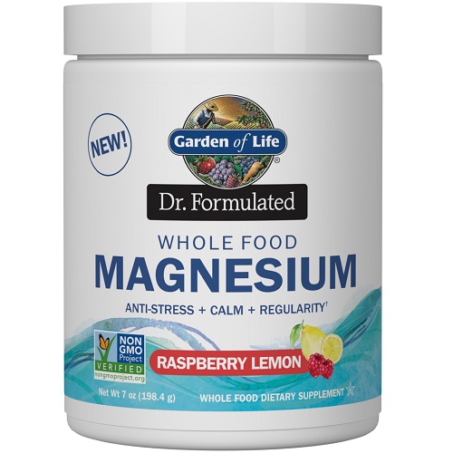 Garden of Life Dr. Formulated Whole Food Magnesium, 197 Grams